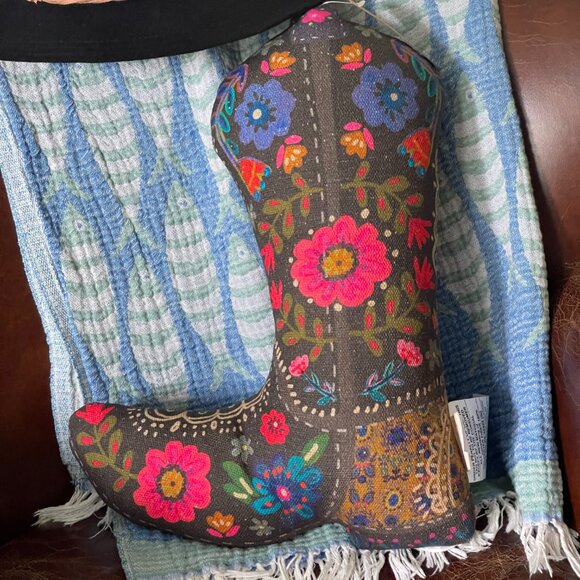 Boho Boot-Shaped Pillow-NEW - Picture 13 of 14